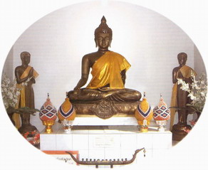 พระพุทธโลกเชษฐ์กาญจนมงคลเขต ประจำมหาวิทยาลัยราชภัฏกาญจนบุรี